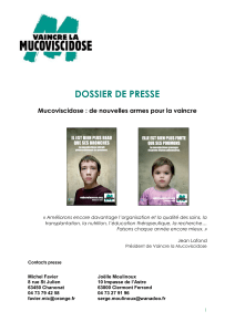 dossier de presse - Virades Auvergne contre la mucoviscidose