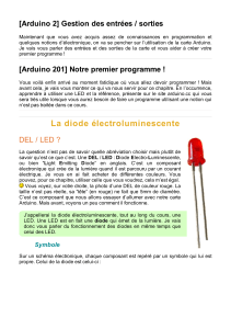 La diode électroluminescente