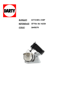 marque: kitchen chef reference: ef706 bs noir codic: 3845079