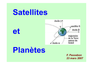 diaporama planètes et satellites