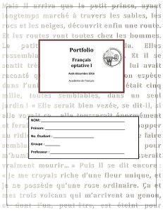 Mais il arriva que le petit prince, ayant longtemps march&eacute; &agrave; travers