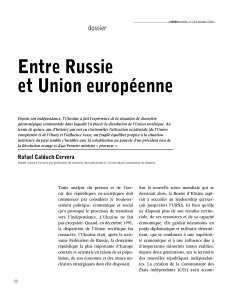Entre Russie et Union européenne