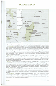 océan Indien - Département d`information et de communication