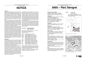 NOTICE 0905 – Parc Sévigné - Ministère de la Culture et de la