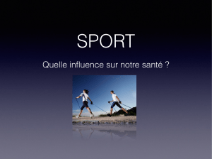 Sport et Santé