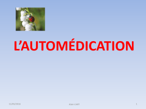 Automédication - Centre Hospitalier de Roanne