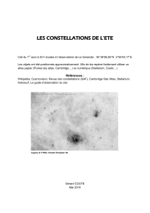 les constellations de l`ete - Association des Astronomes Amateurs d