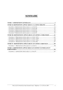 Le projet de règlement - Ville de Saint-Amand-les-Eaux