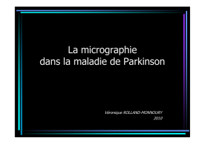 Micrographieparkinsonienne
