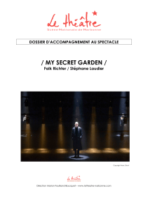 my secret garden - theatre de narbonne