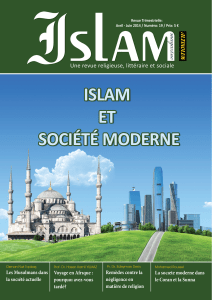 l`islam n`empêche pas la vie moderne