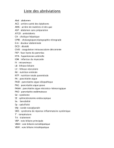 Liste des abréviations
