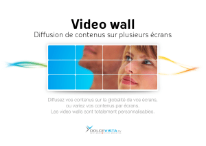 Video wall - DolceVista TV