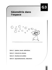 Géométrie dans l`espace