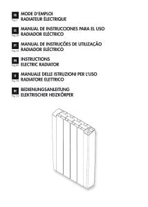 mode d`emploi radiateur électrique instructions electric radiator