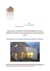 Analyse environnementale COCON