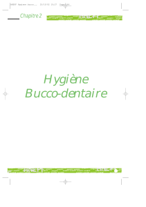 Hygiène Bucco-dentaire