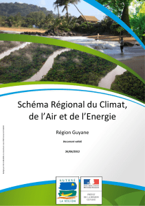 Schéma Régional du Climat, de l`Air et de l`Energie