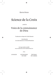 Science de la Croix