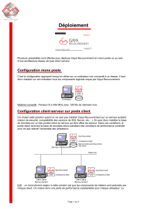 Déploiement - Gaya Software