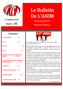 Bulletin n°10 - Croix Rouge Monégasque