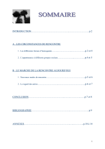 p.2 A . LES CIRCONSTANCES DE RENCONTRE 1