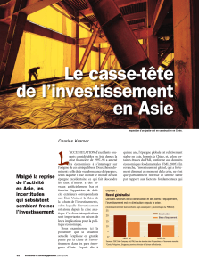 Le casse-tête de l`investissement en Asie - Charles Kramer