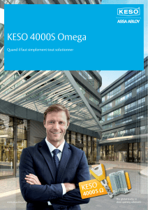 KESO 4000S Omega KESO 4000S Omega