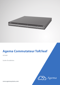 Agema Commutateur ToR/leaf