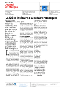 Journal de Morges, 11.09.2015