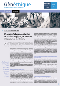 La lettre mensuelle en PDF