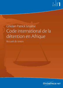Code international de la détention en Afrique