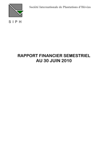 Rap_Financier post CA-2 - Société Internationale de Plantations d