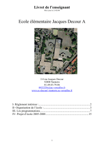 Brochure generale ecole jacques decour a