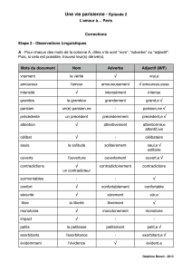 Corrections ObservationsLinguistiques