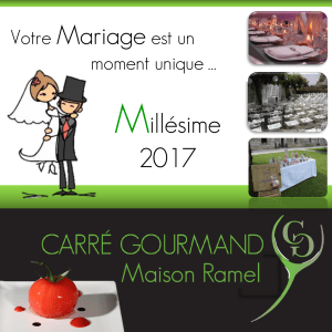 Téléchargez notre brochure MARIAGE 2017