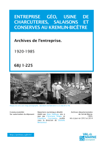 GÉO - Archives départementales du Val-de