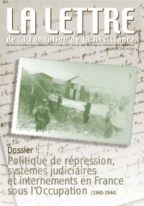 Lettre R”sistance N¡33 - Fondation de la Résistance