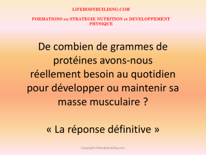 De combien de grammes de protéines avons