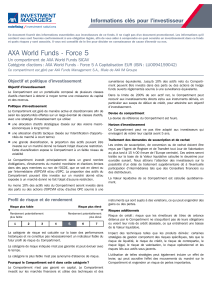 AXA World Funds - Force 5 A Capitalisation EUR