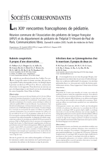 T99-1-2876-pediatrie-13p - Soci&eacute;t&eacute; de Pathologie Exotique