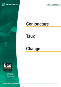 Conjoncture Taux Change - Maths-Fi