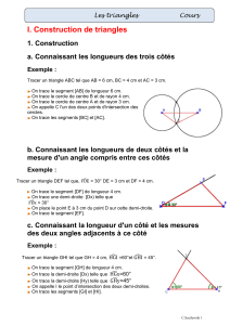 Les triangles