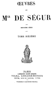 tome 6 - Bibliothèque Saint Libère