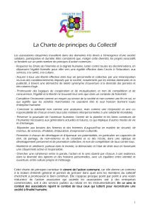 Charte de principes - Collectif des Associations Citoyennes