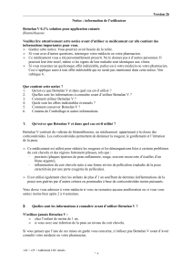 Version 26 Notice : information de l`utilisateur Betnelan V 0,1