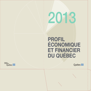 Profil économique et financier du Québec