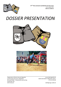 dossier presentation