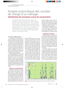 Analyse automatique des courbes de charge d`un ménage