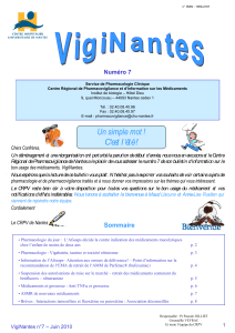 Viginantes n°7 - URPS ML PAYS DE LA LOIRE